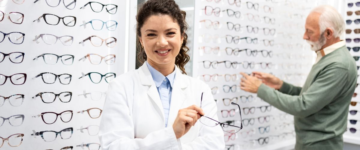 Säljare i optikbranschen