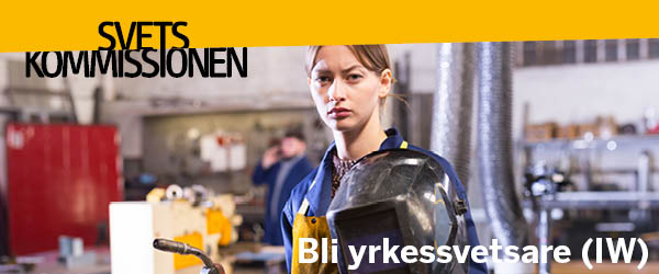 Välj branschgodkänd svetsutbildning (IW)