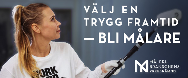 Ett jobb du kan utvecklas i – bli målare!