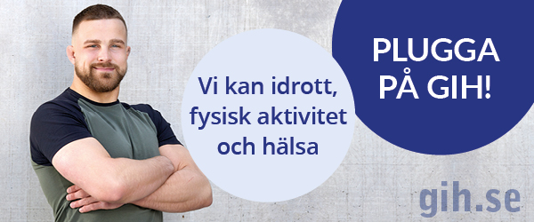 Börja din karriär på Gymnastik- och idrottshögskolan.