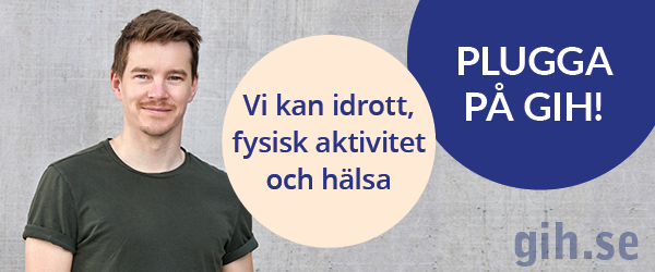 Börja din karriär på Gymnastik- och idrottshögskolan.
