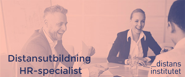 Distansutbildning till HR-specialist. När du vill, var du vill.