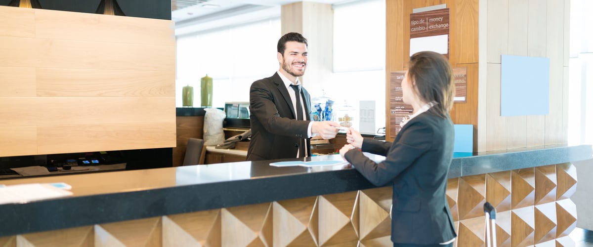 Hotellreceptionist