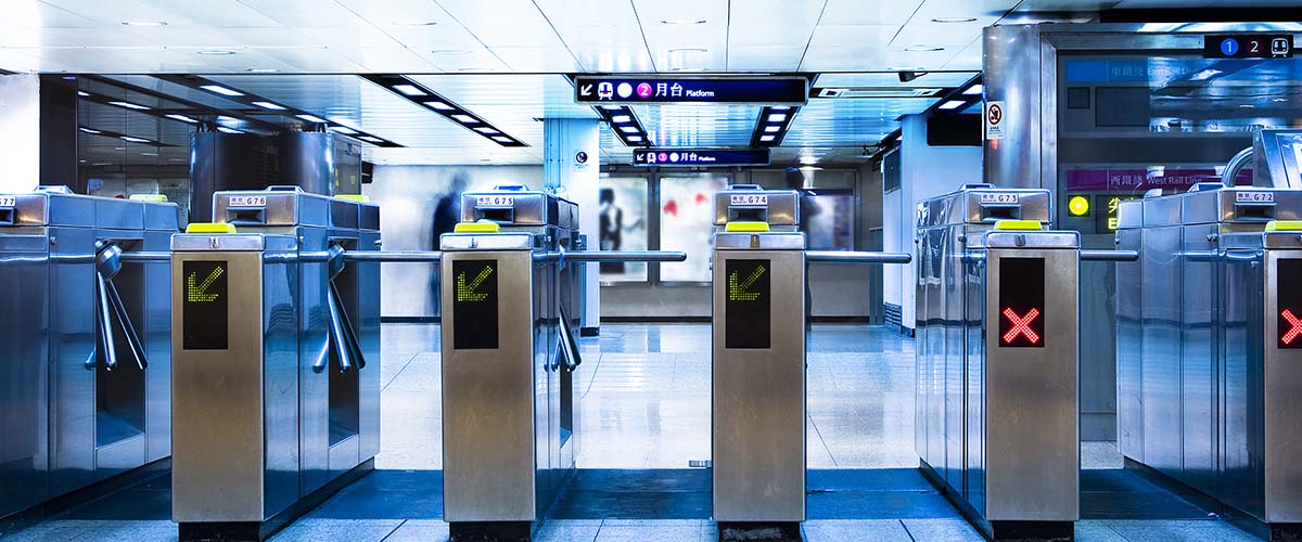 Biljettkontrollant i kollektivtrafik
