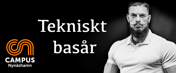 Sök Tekniskt basår - ansökan är öppen 17 mars - 15 april!